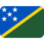 Solomon Islands Flag emoji in Twitter's design style - Unicode 1F1F8-1F1E7