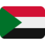 Sudan Flag emoji in Twitter's design style - Unicode 1F1F8-1F1E9