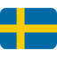 Sweden Flag emoji in Twitter's design style - Unicode 1F1F8-1F1EA