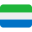 Sierra Leone Flag emoji in Twitter's design style - Unicode 1F1F8-1F1F1