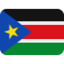 South Sudan Flag emoji in Twitter's design style - Unicode 1F1F8-1F1F8