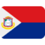 Sint Maarten Flag emoji in Twitter's design style - Unicode 1F1F8-1F1FD