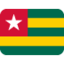 Togo Flag emoji in Twitter's design style - Unicode 1F1F9-1F1EC