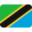 Tanzania Flag emoji in Twitter's design style - Unicode 1F1F9-1F1FF