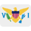 U.S. Virgin Islands Flag emoji in Twitter's design style - Unicode 1F1FB-1F1EE