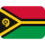 Vanuatu Flag emoji in Twitter's design style - Unicode 1F1FB-1F1FA