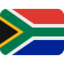 South Africa Flag emoji in Twitter's design style - Unicode 1F1FF-1F1E6