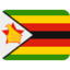 Zimbabwe Flag emoji in Twitter's design style - Unicode 1F1FF-1F1FC