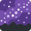 MILKY WAY emoji in Twitter's design style - Unicode 1F30C