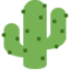 CACTUS emoji in Twitter's design style - Unicode 1F335