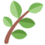 HERB emoji in Twitter's design style - Unicode 1F33F