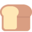 BREAD emoji in Twitter's design style - Unicode 1F35E