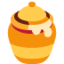 HONEY POT emoji in Twitter's design style - Unicode 1F36F