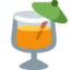 TROPICAL DRINK emoji in Twitter's design style - Unicode 1F379