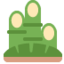 PINE DECORATION emoji in Twitter's design style - Unicode 1F38D