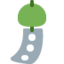 WIND CHIME emoji in Twitter's design style - Unicode 1F390