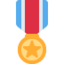 MILITARY MEDAL emoji in Twitter's design style - Unicode 1F396-FE0F