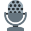 STUDIO MICROPHONE emoji in Twitter's design style - Unicode 1F399-FE0F