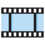 FILM FRAMES emoji in Twitter's design style - Unicode 1F39E-FE0F