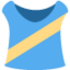 RUNNING SHIRT WITH SASH emoji in Twitter's design style - Unicode 1F3BD