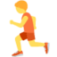 RUNNER emoji in Twitter's design style - Unicode 1F3C3