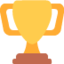 TROPHY emoji in Twitter's design style - Unicode 1F3C6