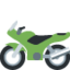 MOTORCYCLE emoji in Twitter's design style - Unicode 1F3CD-FE0F