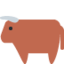 OX emoji in Twitter's design style - Unicode 1F402