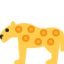 LEOPARD emoji in Twitter's design style - Unicode 1F406