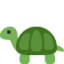 TURTLE emoji in Twitter's design style - Unicode 1F422