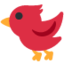 BIRD emoji in Twitter's design style - Unicode 1F426