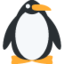 PENGUIN emoji in Twitter's design style - Unicode 1F427