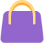 HANDBAG emoji in Twitter's design style - Unicode 1F45C