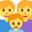 FAMILY: MAN, WOMAN, BOY emoji in Twitter's design style - Unicode 1F468-200D-1F469-200D-1F466