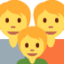 FAMILY emoji in Twitter's design style - Unicode 1F46A