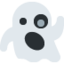 GHOST emoji in Twitter's design style - Unicode 1F47B