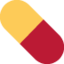 PILL emoji in Twitter's design style - Unicode 1F48A