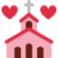 WEDDING emoji in Twitter's design style - Unicode 1F492