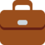 BRIEFCASE emoji in Twitter's design style - Unicode 1F4BC