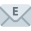 E-MAIL SYMBOL emoji in Twitter's design style - Unicode 1F4E7