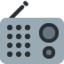 RADIO emoji in Twitter's design style - Unicode 1F4FB