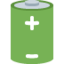 BATTERY emoji in Twitter's design style - Unicode 1F50B