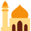 MOSQUE emoji in Twitter's design style - Unicode 1F54C