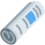 ROLLED-UP NEWSPAPER emoji in Twitter's design style - Unicode 1F5DE-FE0F