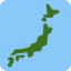 SILHOUETTE OF JAPAN emoji in Twitter's design style - Unicode 1F5FE