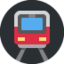 METRO emoji in Twitter's design style - Unicode 1F687