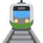 TRAM emoji in Twitter's design style - Unicode 1F68A