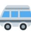 MINIBUS emoji in Twitter's design style - Unicode 1F690