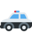 POLICE CAR emoji in Twitter's design style - Unicode 1F693