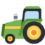 TRACTOR emoji in Twitter's design style - Unicode 1F69C